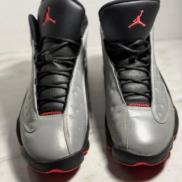 Jordan 13 Reflective Silver Great Condition non-og box sz: 12 - Picture 2 of 10